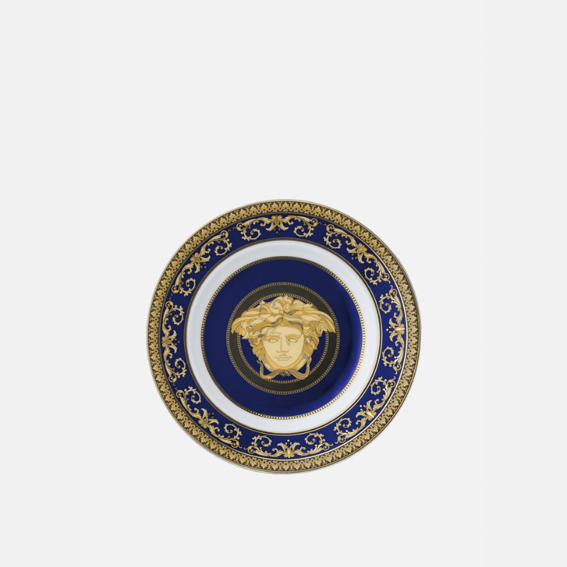 Versace Medusa Blue Plate 18cm