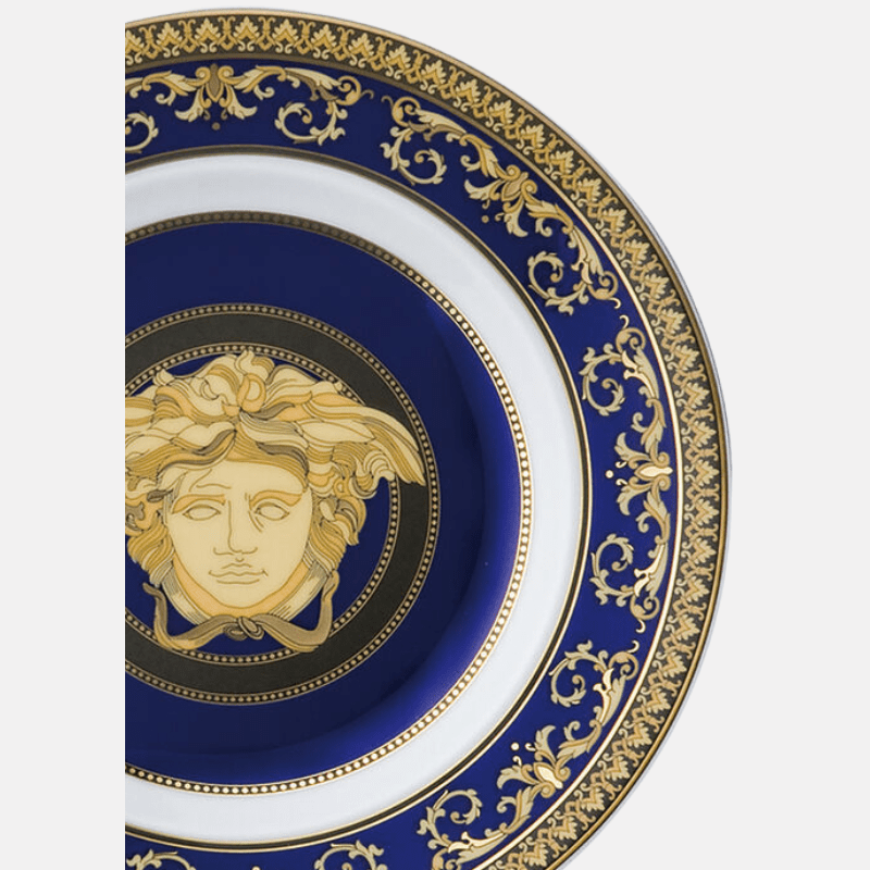 Versace Medusa Blue Plate 18cm