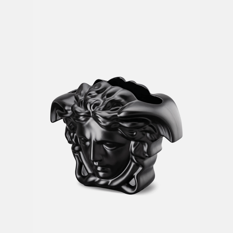 Versace Medusa Grande Black Vase 30cm