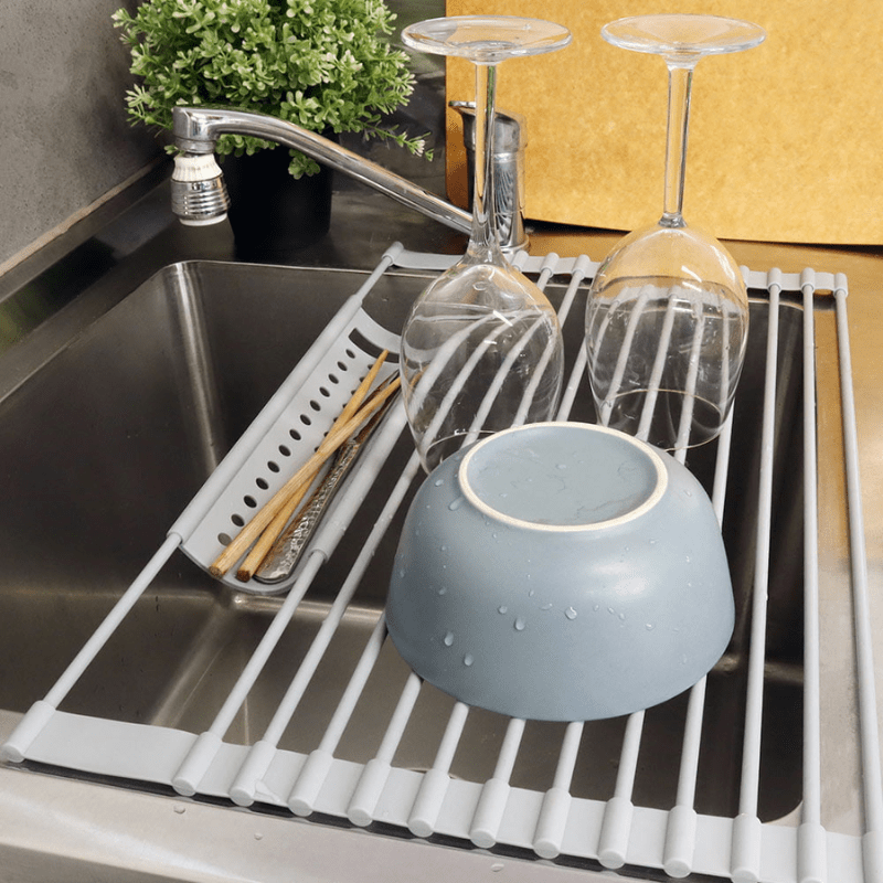 White Magic Drying Rack & Cutlery Drainer