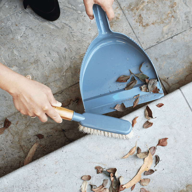 White Magic Eco Basics Dustpan & Brush Set