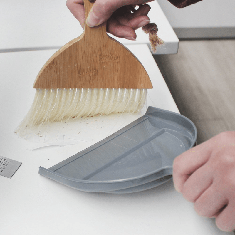 White Magic Eco Basics Mini Dustpan & Brush