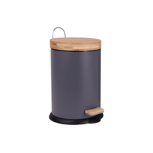 White Magic Eco Basics Rubbish Bin 3L Charcoal