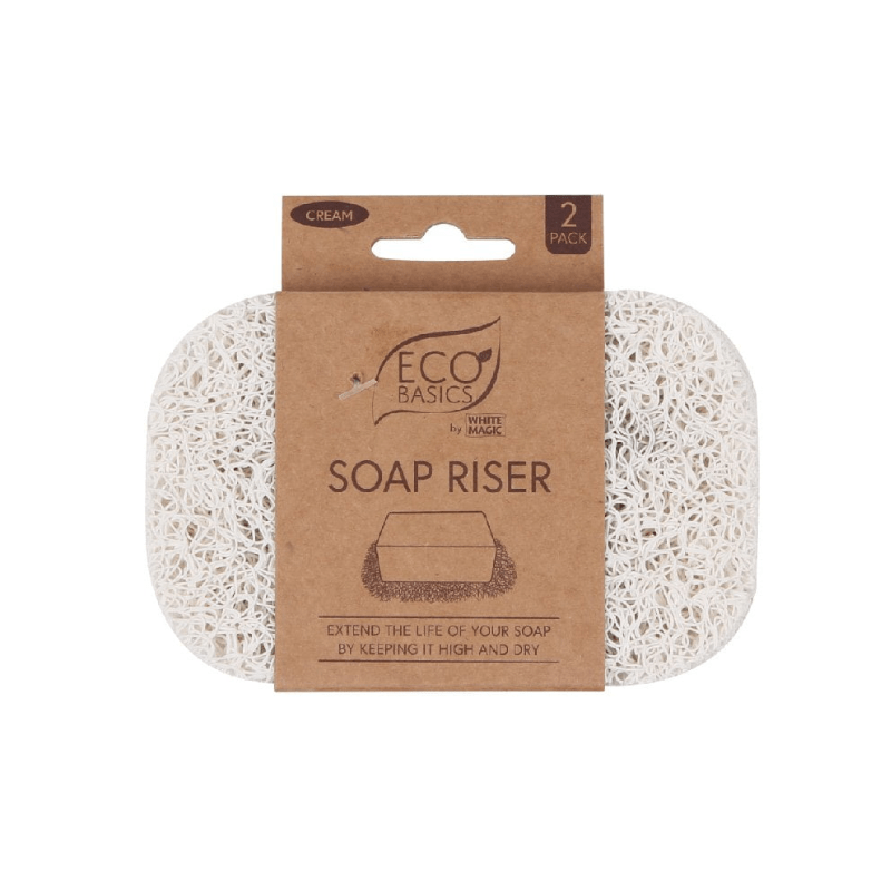 White Magic Eco Basics Soap Riser Cream 2-Pack