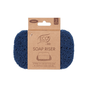 White Magic Eco Basics Soap Riser Denim 2-Pack