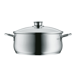 WMF Diadem Plus Low Casserole 24cm with Lid