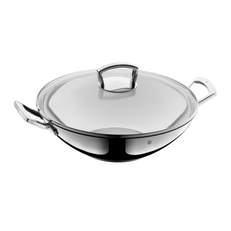 WMF Wok 36cm with Glass Lid