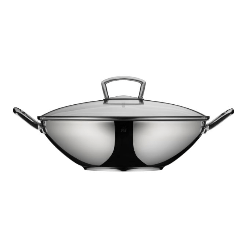 WMF Wok 36cm with Glass Lid