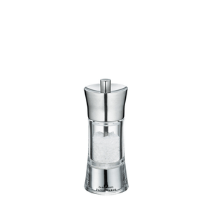 Zassenhaus Aachen Acrylic & Stainless Steel Salt Mill 14cm