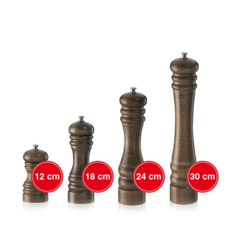 Zassenhaus Berlin Wooden Pepper Mill 12cm