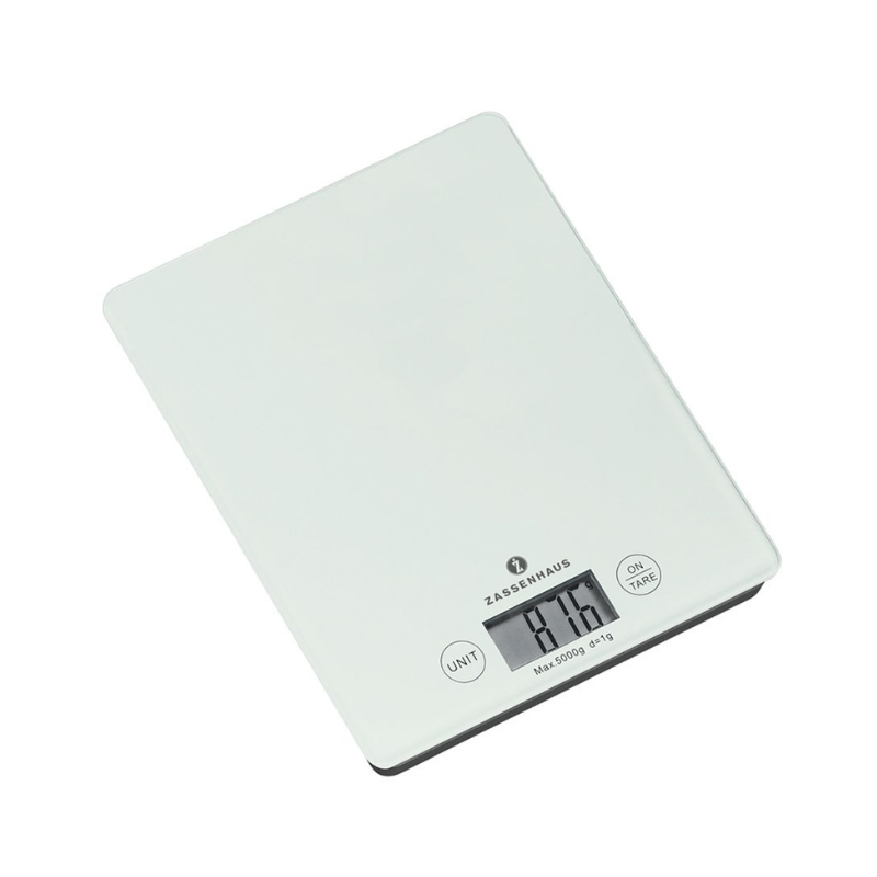 Zassenhaus Digital Scale Balance White