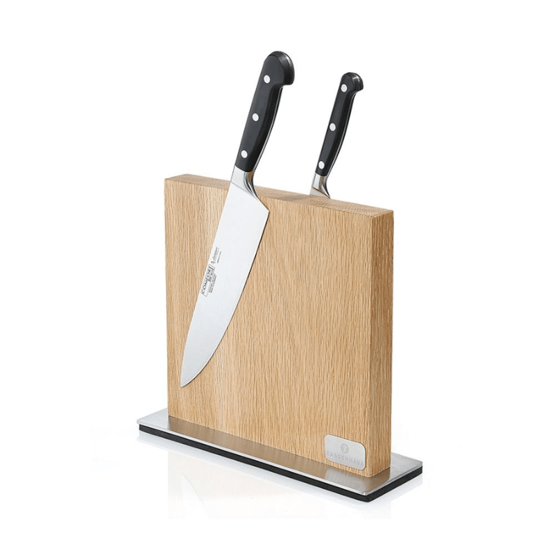 Zassenhaus Oak Magnetic Knife Block