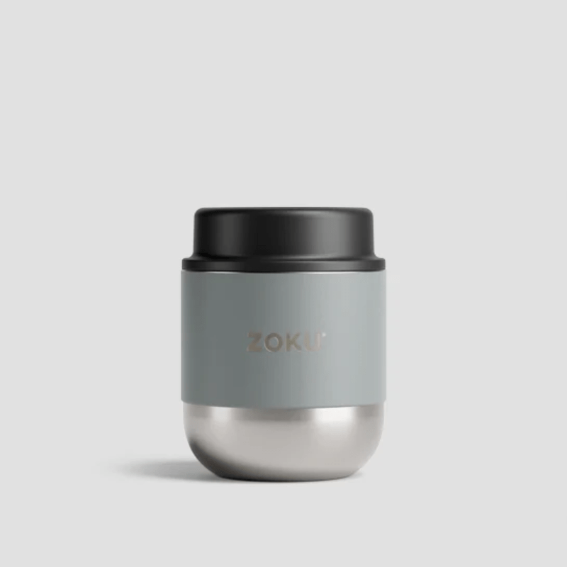 ZOKU Neat Stack Food Jar 295ml Stainless Steel