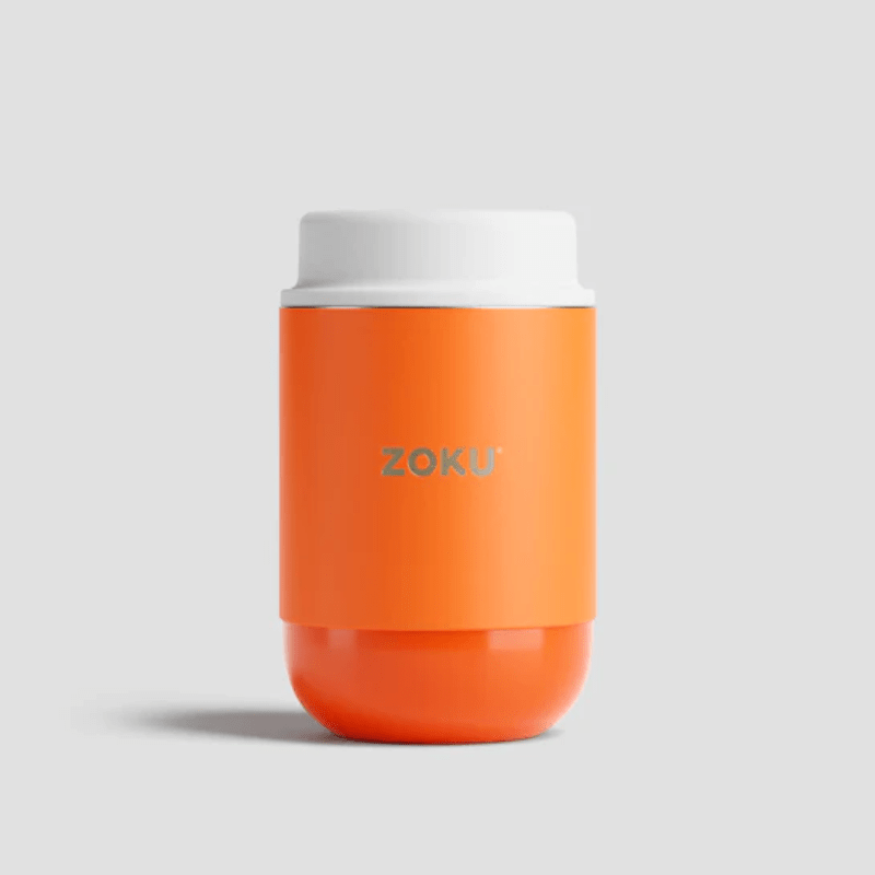 ZOKU Neat Stack Food Jar 465ml Orange