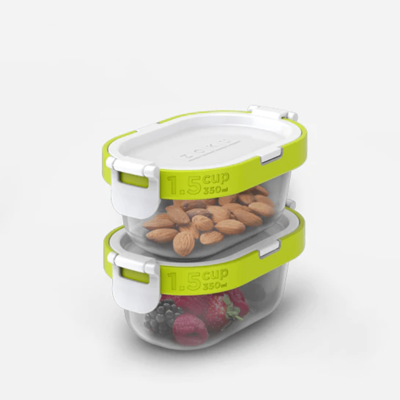 ZOKU Neat Stack Snack Pack 4 Piece The Homestore Auckland