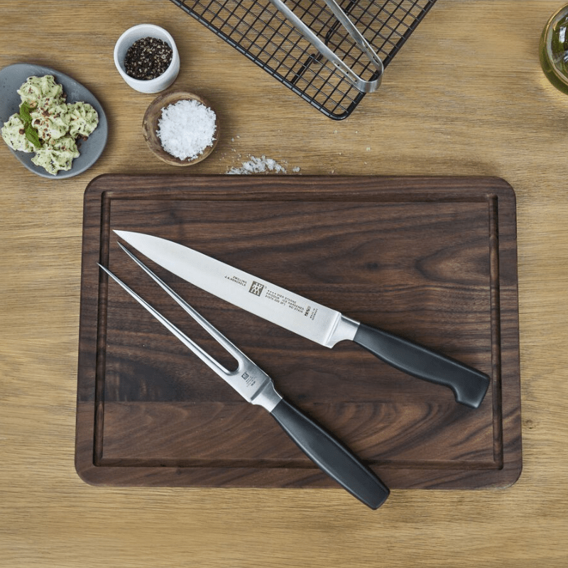 Zwilling Four Star Carving Fork 18cm