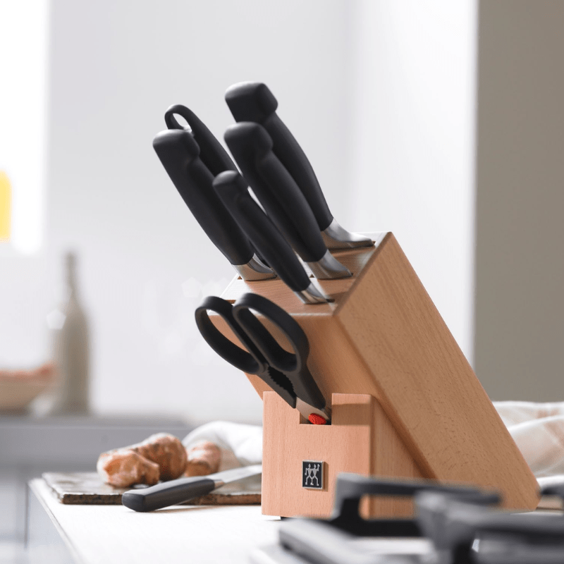 Zwilling Four Star Knife Block Set 7-Piece The Homestore Auckland