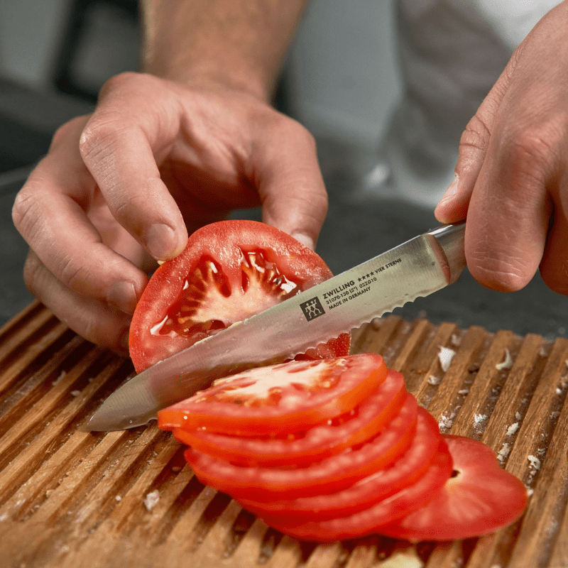 Zwilling Four Star Serrated Utility Knife 13cm