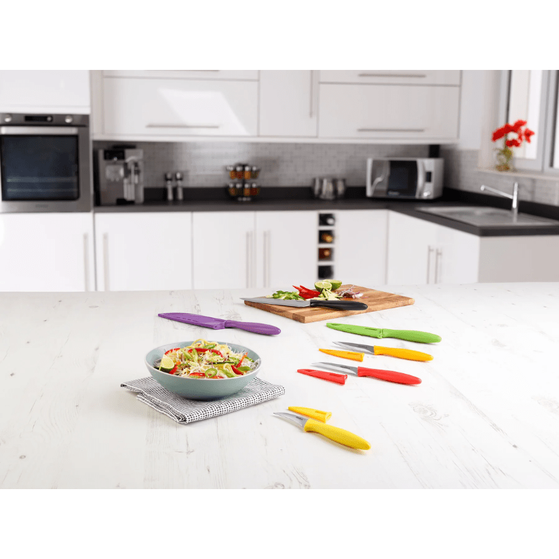 Zyliss Kitchen Knife Value Set with Sheath Covers 6-Piece